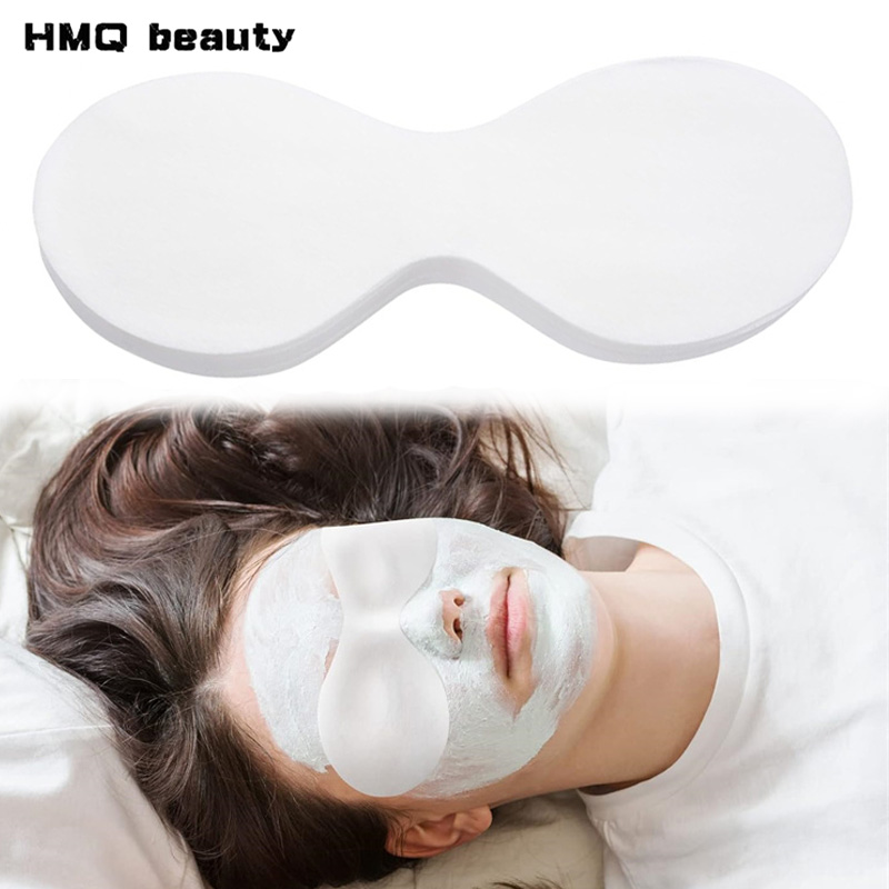 Skincare Indonesia - 1000/500 قطعة قناع عين القطن ورقة