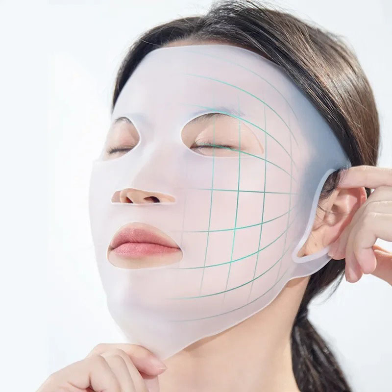 Skincare Indonesia - ثلاثية الأبعاد قناع سيليكون الوجه النساء