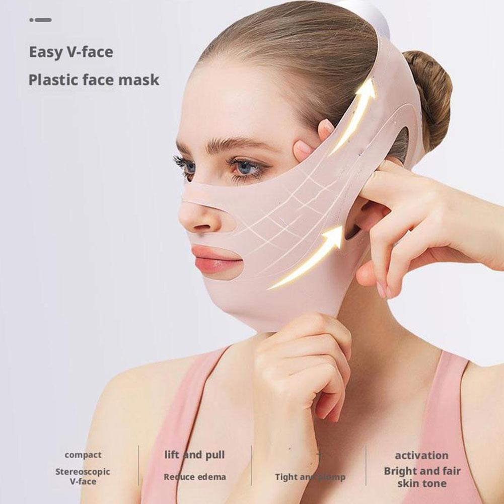 Skincare Indonesia - V الوجه التخسيس ضمادة الوجه النحت
