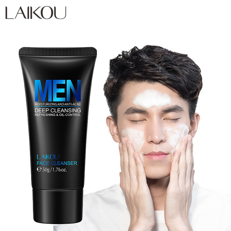 Salicylic Acid Cleanser - LAIKOU الرجال منظف للوجه غسل الوجه