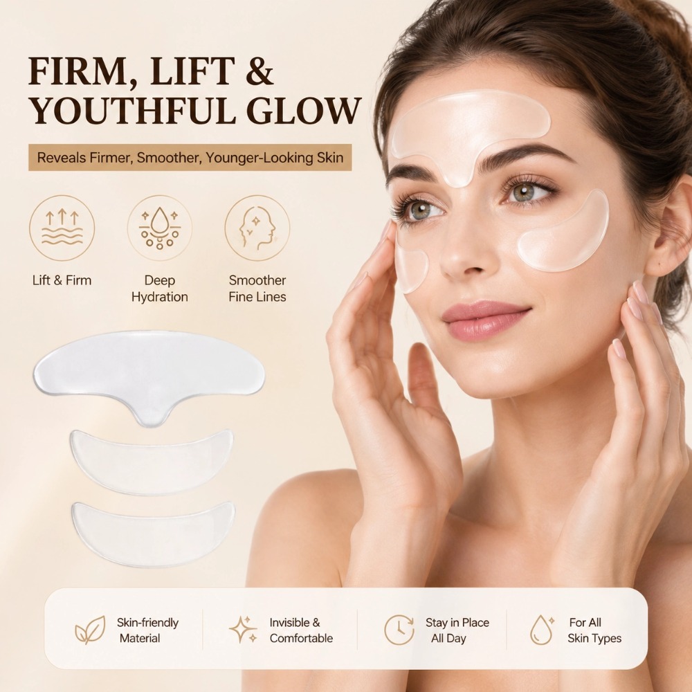 Skincare Indonesia - لاصقة جل السيليكون الناعمة القابلة لإعادة