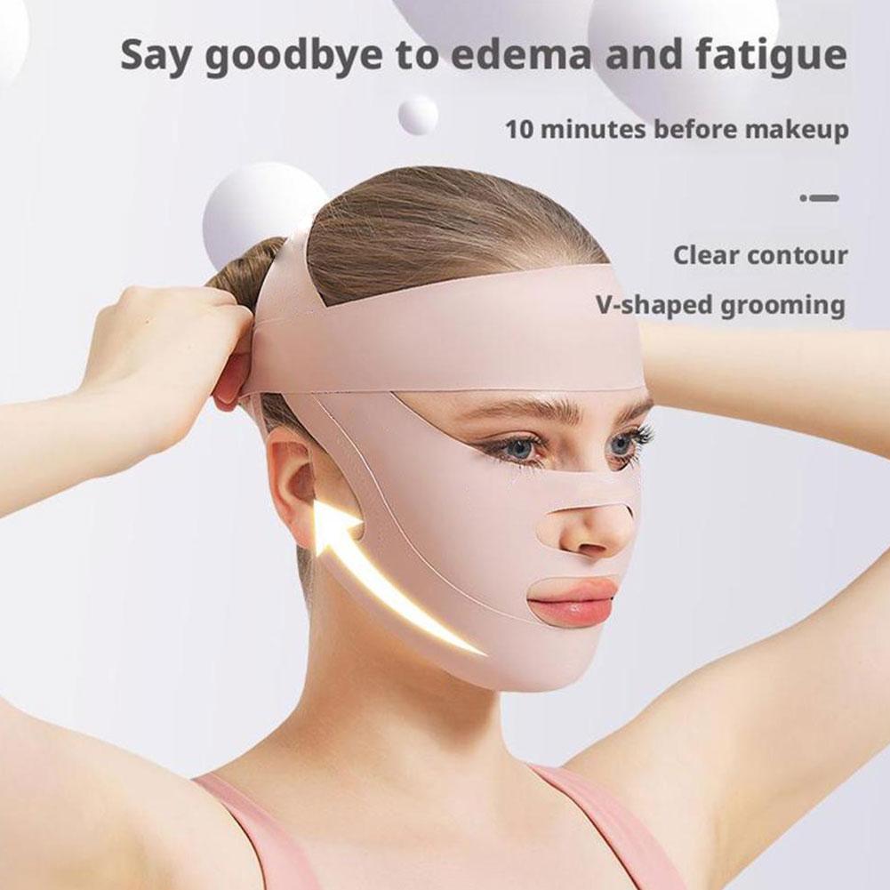 V الوجه التخسيس ضمادة الوجه ال - مراجعة Skincare Indonesia وسعره