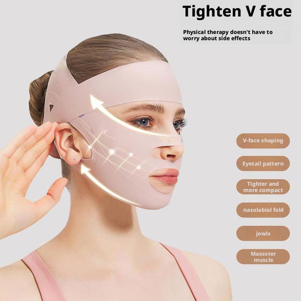 V الوجه التخسيس ضمادة الوجه ال - مراجعة Skincare Indonesia وسعره