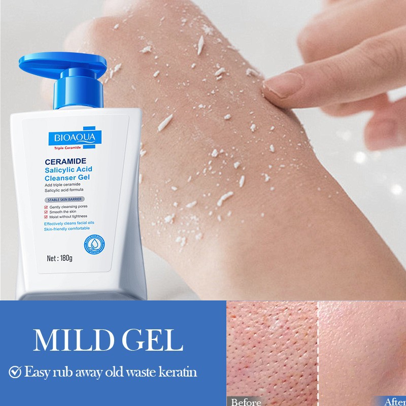 جل تنظيف بالسيراميد وحمض السال - مراجعة Salicylic Acid Cleanser وسعره