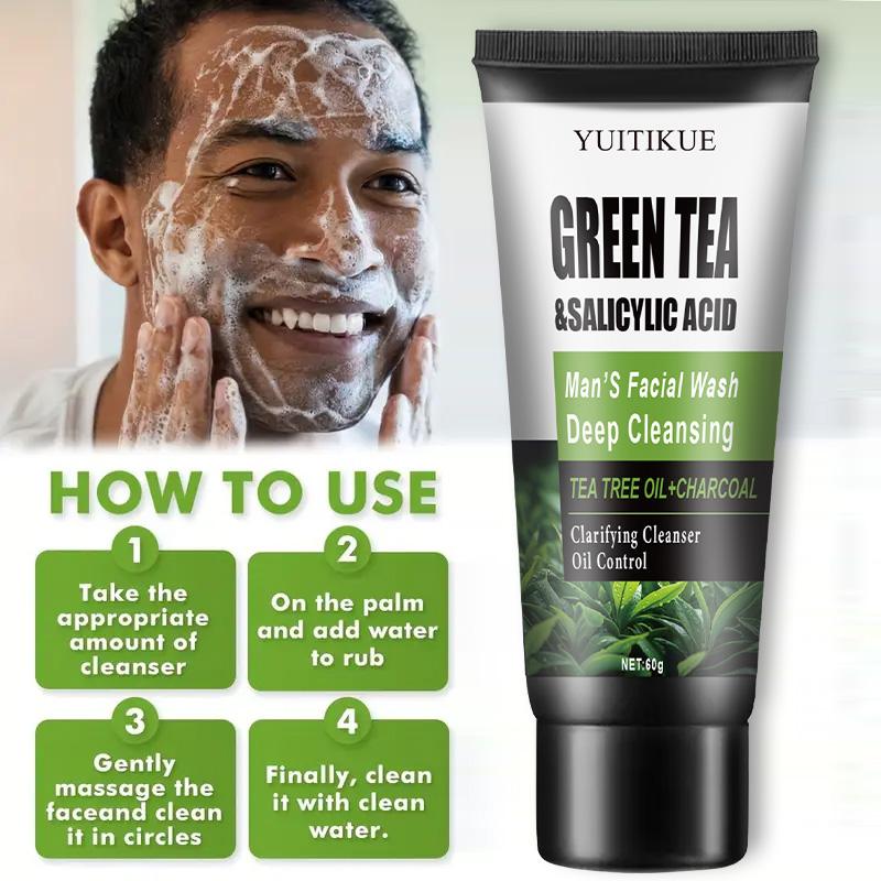 غسول الوجه للرجال من يويتيكيو  - مراجعة Salicylic Acid Cleanser وسعره