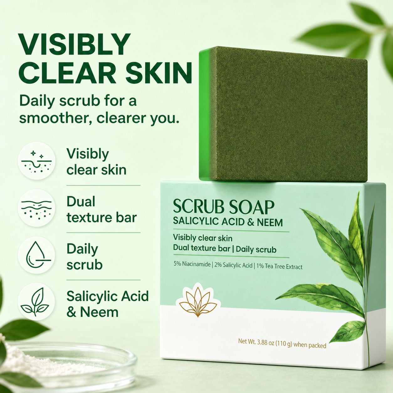 صابون تنظيف للجسم |   منظف يوم - مراجعة Salicylic Acid Cleanser وسعره