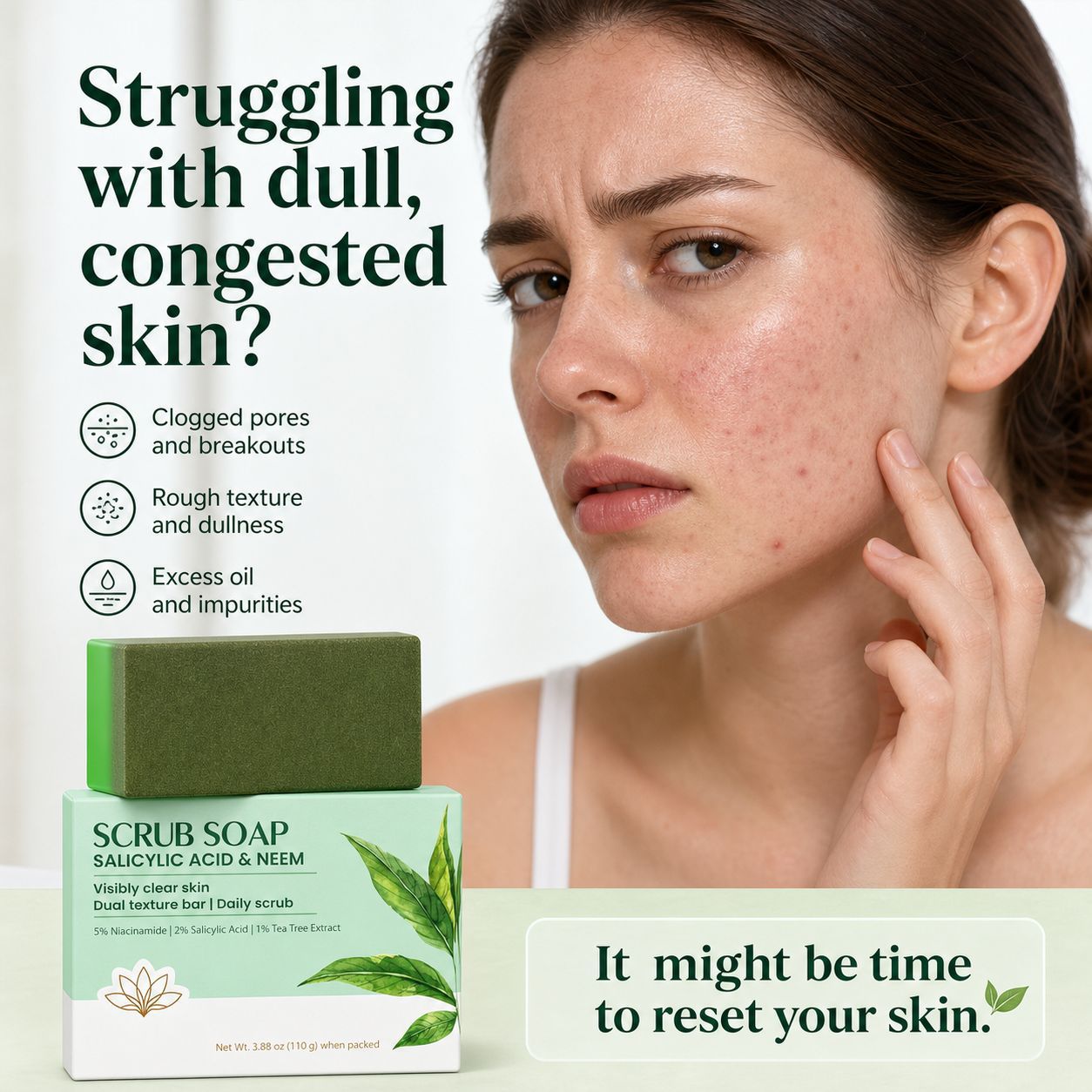 صابون تنظيف للجسم |   منظف يوم - مراجعة Salicylic Acid Cleanser وسعره