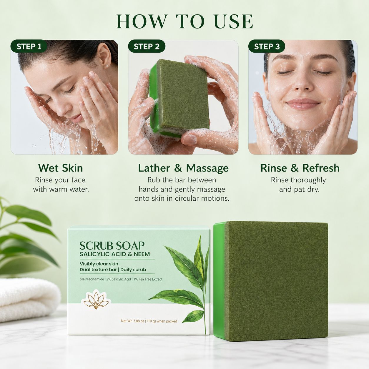 صابون تنظيف للجسم |   منظف يوم - مراجعة Salicylic Acid Cleanser وسعره