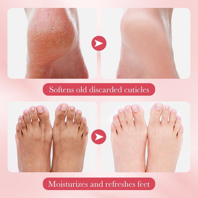 زوج واحد من أقنعة القدم من ساد - مراجعة Skincare Indonesia وسعره