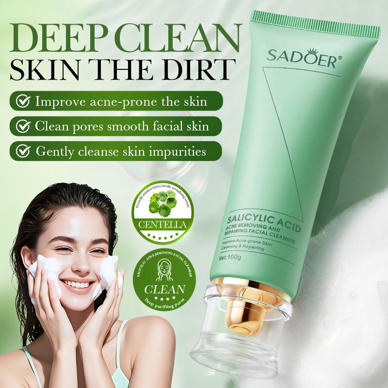 غسول للوجه لعلاج حب الشباب بحم - مراجعة Salicylic Acid Cleanser وسعره